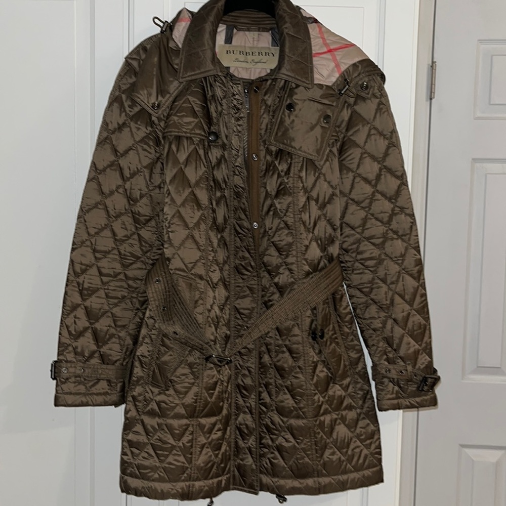 Burberry quilted jacket